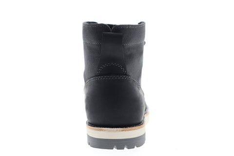 Levis Jax 516571-24A Mens Black Leather Buckle Casual Dress Boots Shoes
