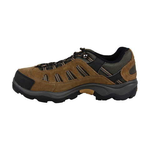 Hi-Tec Bandera Low Waterproof Mens Brown Low Top Athletic Hiking Boots Shoes