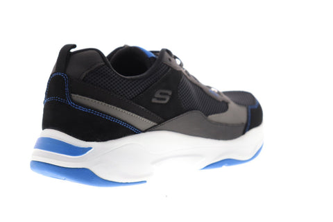 Skechers City Sport 51959 Mens Black Mesh Athletic Cross Training Shoes