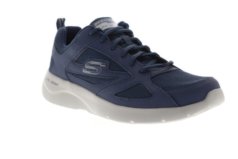 Skechers Dynamight 2.0 Fallford 58363 Mens Blue Mesh Athletic Cross Training Shoes