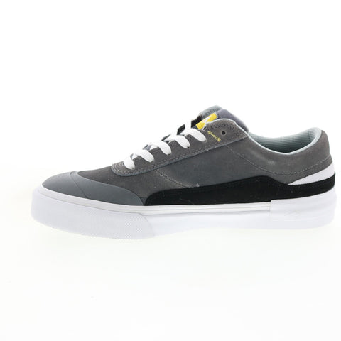 Emerica Vulcano 6101000147020 Mens Gray Suede Lace Up Skate Sneakers Shoes