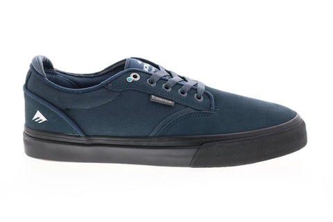 Emerica Dickson 6102000130041 Mens Blue Suede Skate Inspired Sneakers Shoes