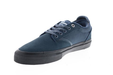 Emerica Dickson 6102000130041 Mens Blue Suede Skate Inspired Sneakers Shoes