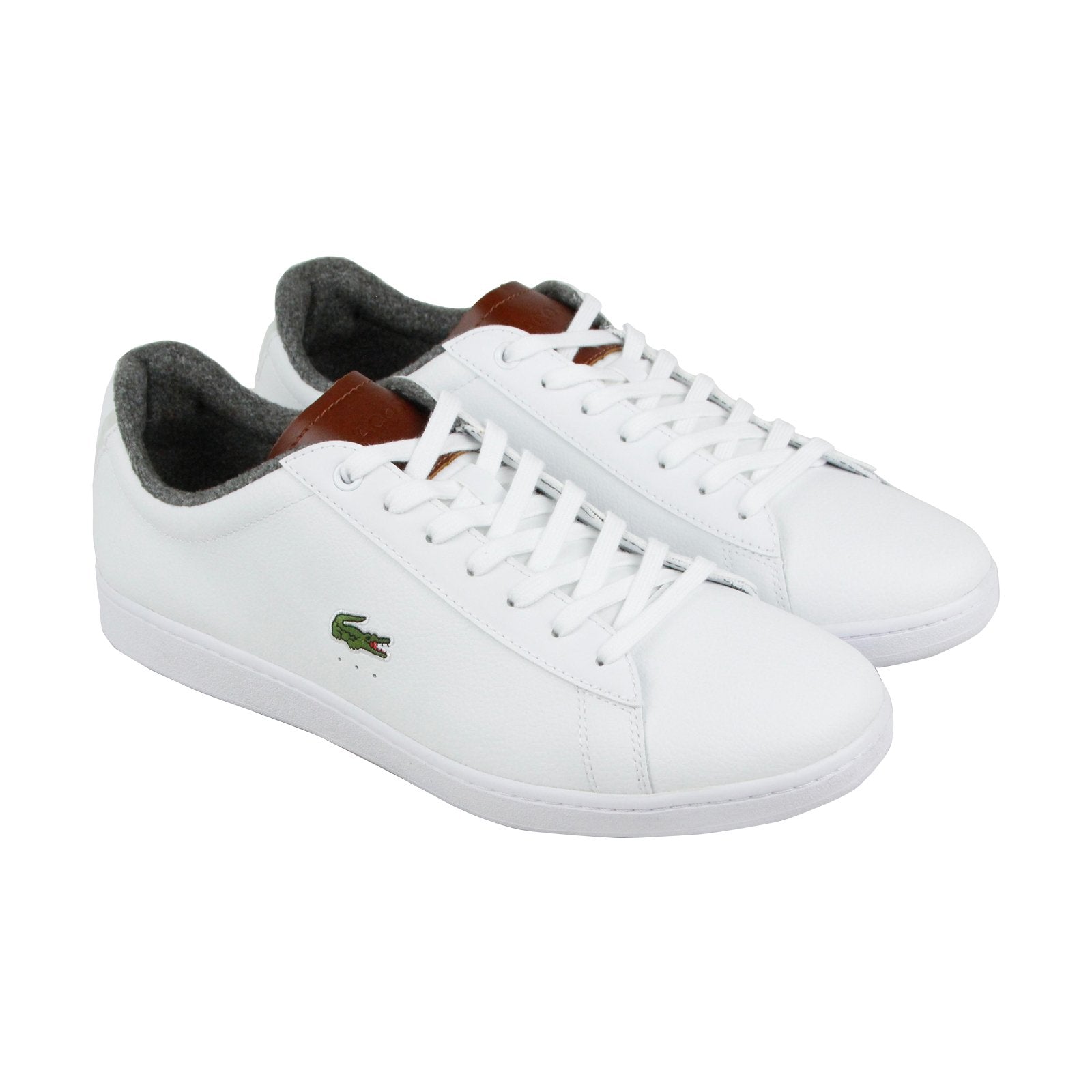 Lacoste Carnaby Evo 318 2 Spm Mens White Leather Lifestyle