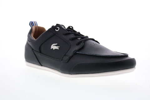 frelsen isolation bryllup Lacoste Marina 120 1 Us Mens Black Leather Lace Up Lifestyle Sneakers -  Ruze Shoes