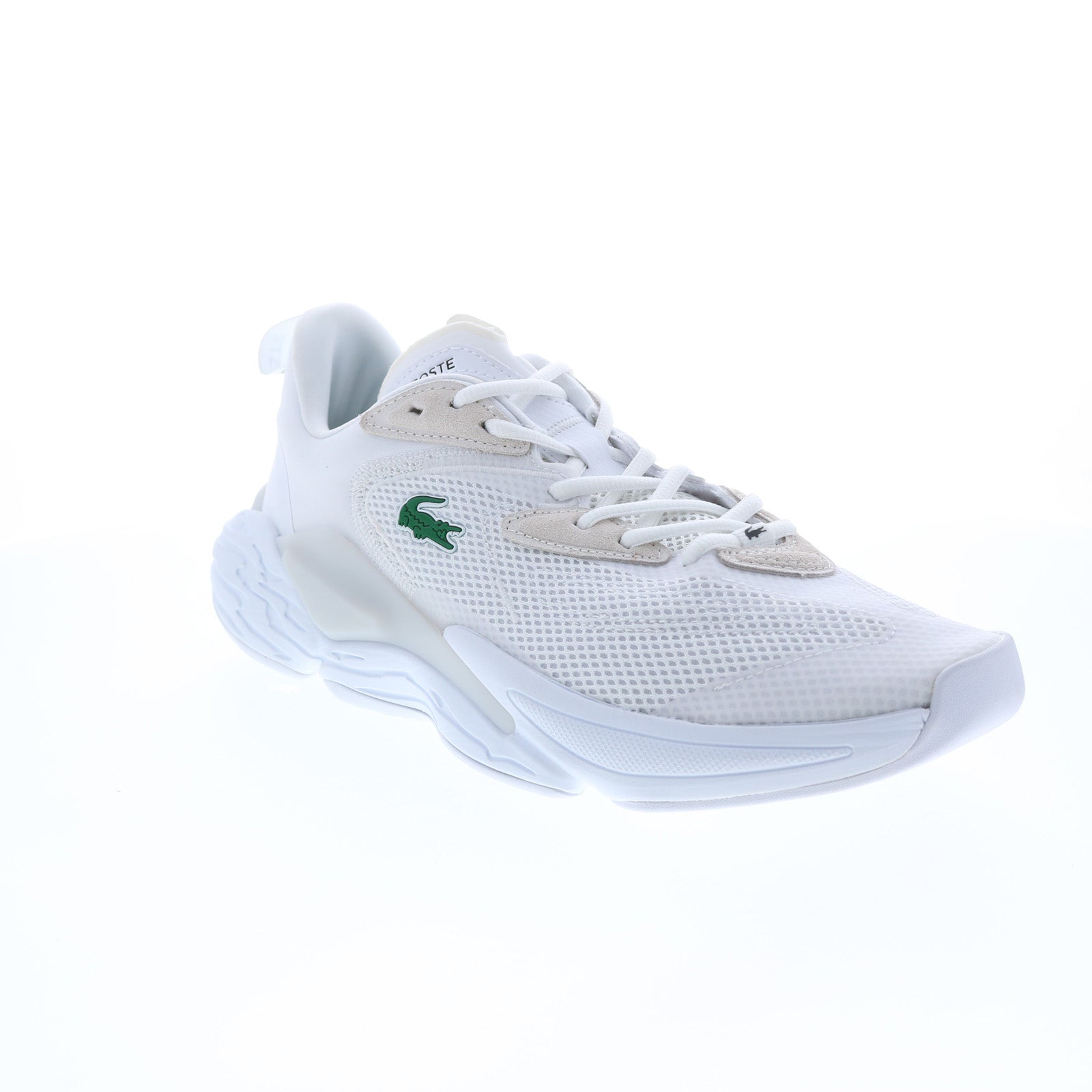 Lacoste Aceshot 0722 1 Sma Mens White Canvas Lifestyle Sneakers