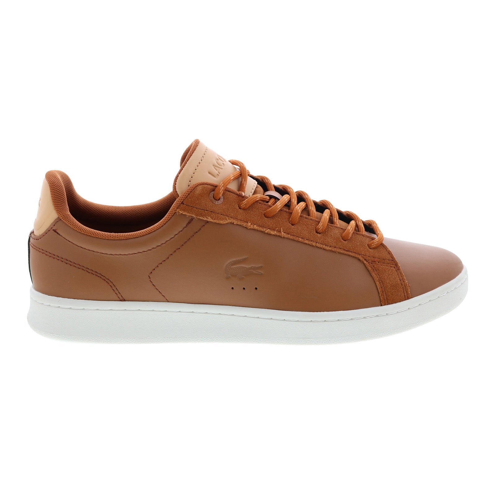 anklageren Modsigelse Blacken Lacoste Carnaby Pro 222 5 Mens Brown Leather Lifestyle Sneakers Shoes -  Ruze Shoes