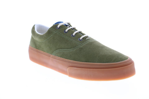 Sebago John Suede 7001460 Mens Green Sneakers Lifestyle Shoes