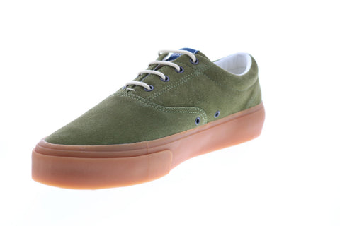 Sebago John Suede 7001460 Mens Green Sneakers Lifestyle Shoes