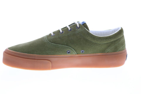 Sebago John Suede 7001460 Mens Green Sneakers Lifestyle Shoes