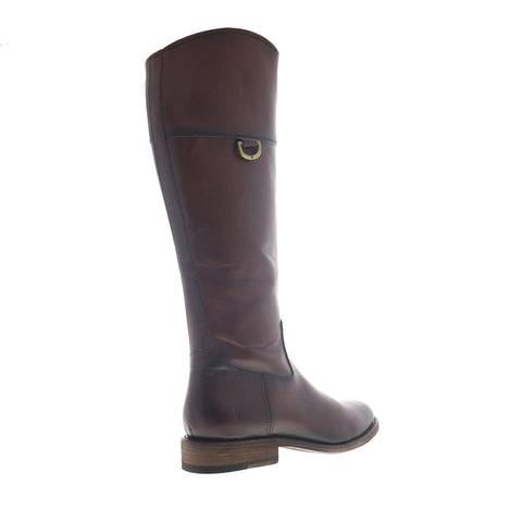 Frye Jayden D Ring 75419 Womens Brown Leather Zipper Knee High Boots Ruze Shoes