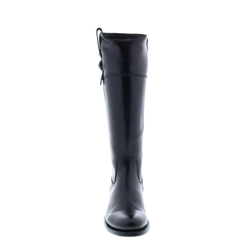 Frye Jayden Button Tall 76095 Womens Black Leather Casual Dress Boots