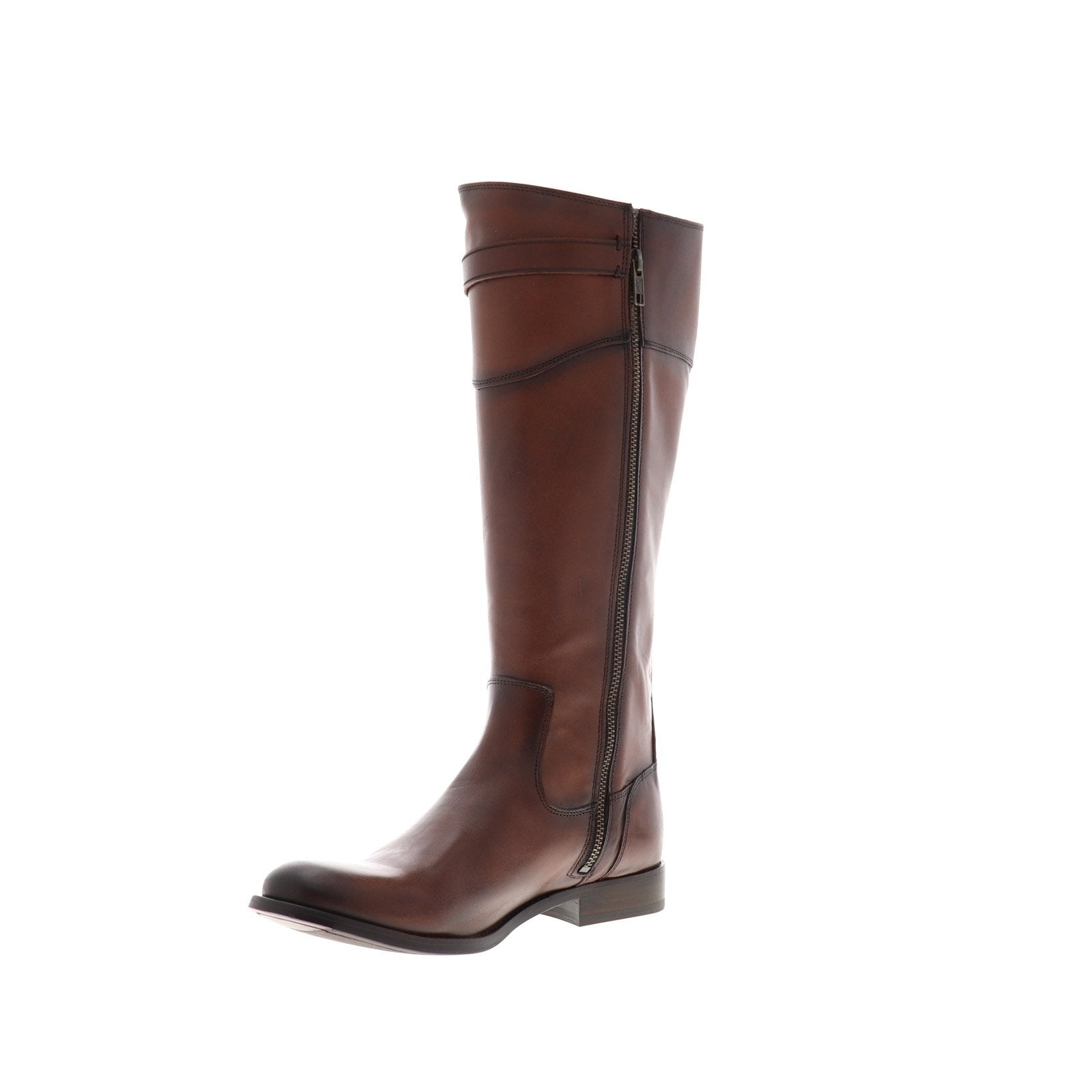 frye molly button tall redwood