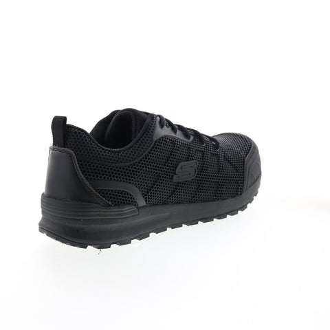 Skechers Work Bulklin Ayak Composite Toe Womens Black Athletic Work Shoes