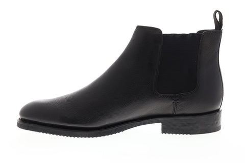 Frye Corey Chelsea 80348 Mens Black Leather Slip On Boots Shoes