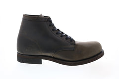 Frye Prison Boot 80906 Mens Gray Suede Lace Up Chukkas Boots