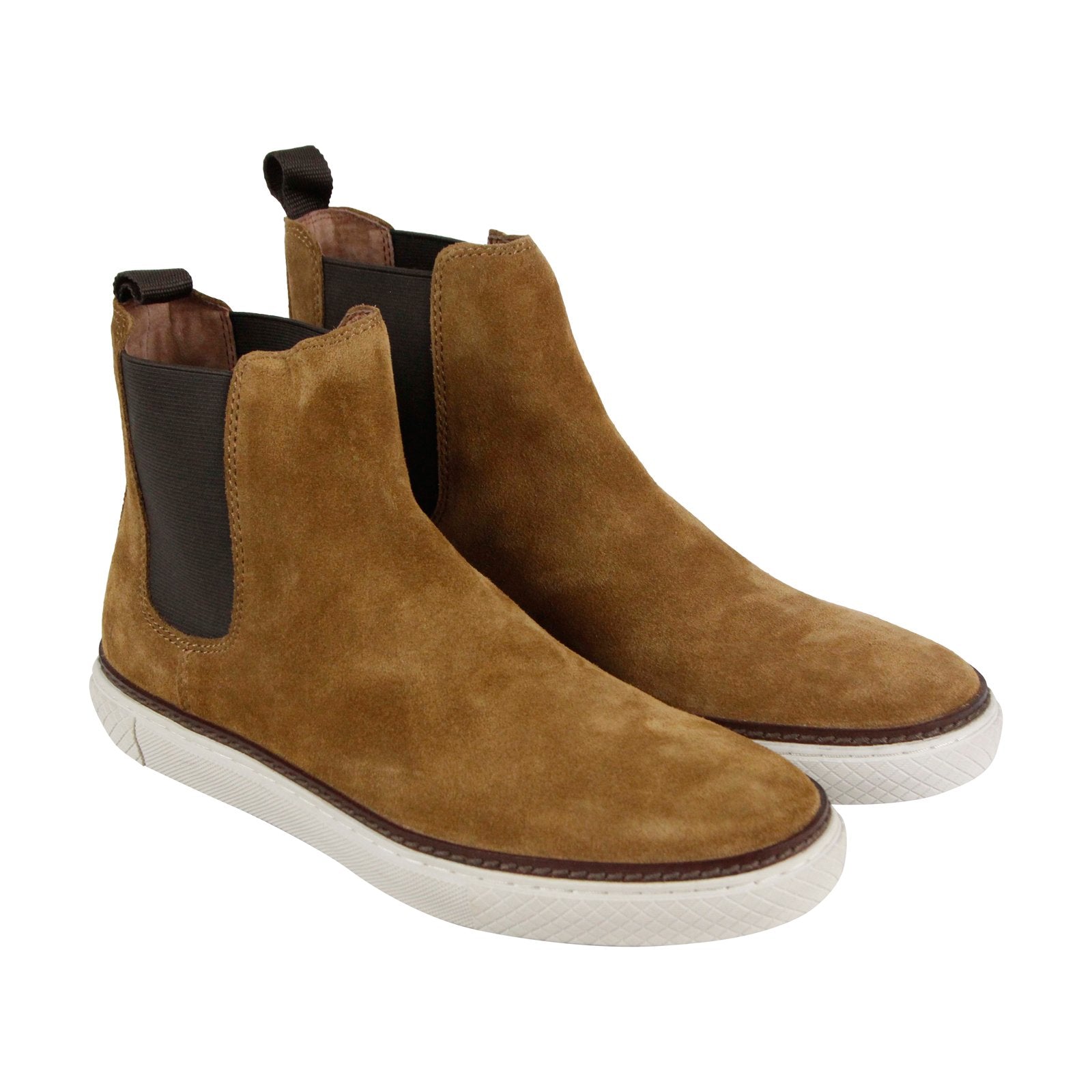 Frye Gates Chelsea 81241 Mens Brown Suede Slip On Boots