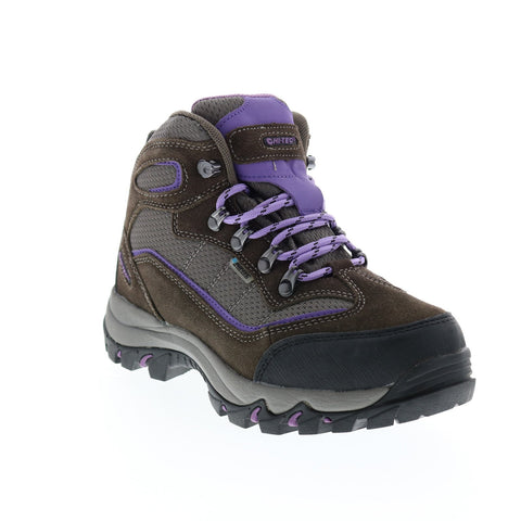 Hi-Tec Skamania WP 9022 Womens Gray Leather Hiking Boots