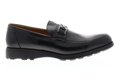 Bruno Magli Vincenzo BM600558 Mens Black Leather Slip On Casual