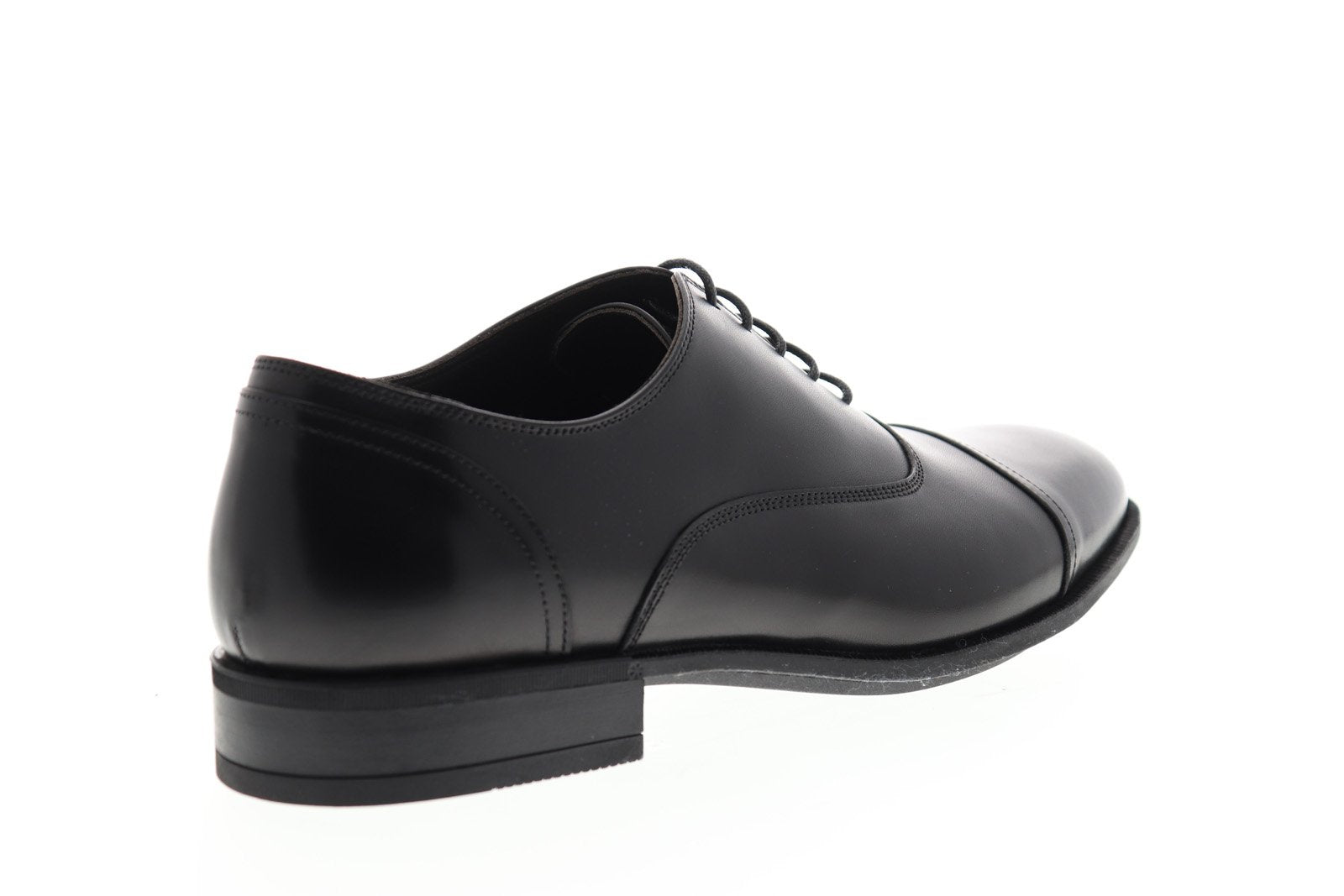 Bruno Magli Italo BM600595 Mens Black Leather Lace Up Cap Toe