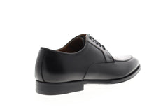 Bruno Magli Fausto BM600630 Mens Black Leather Lace Up Plain Toe Oxfords Shoes