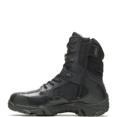 Bates GX 8 Safety Toe E02272 Mens Black Wide Leather Lace Up Tactical Ruze Shoes