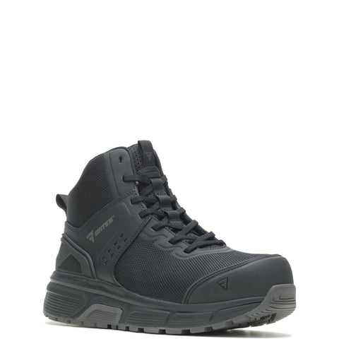 Bates Jumpstart Mid Energybound Carbon Safety Toe Mens Black Tactical Boots