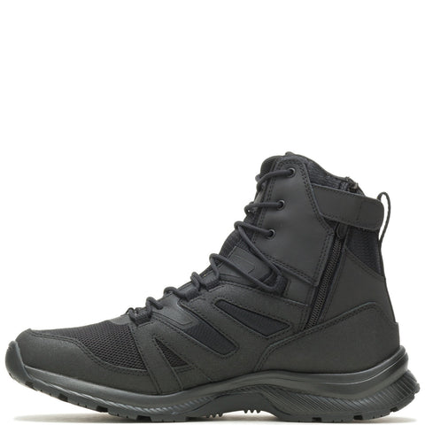 Bates Rallyforce Tall Zip E04170 Mens Black Wide Leather Tactical Boots