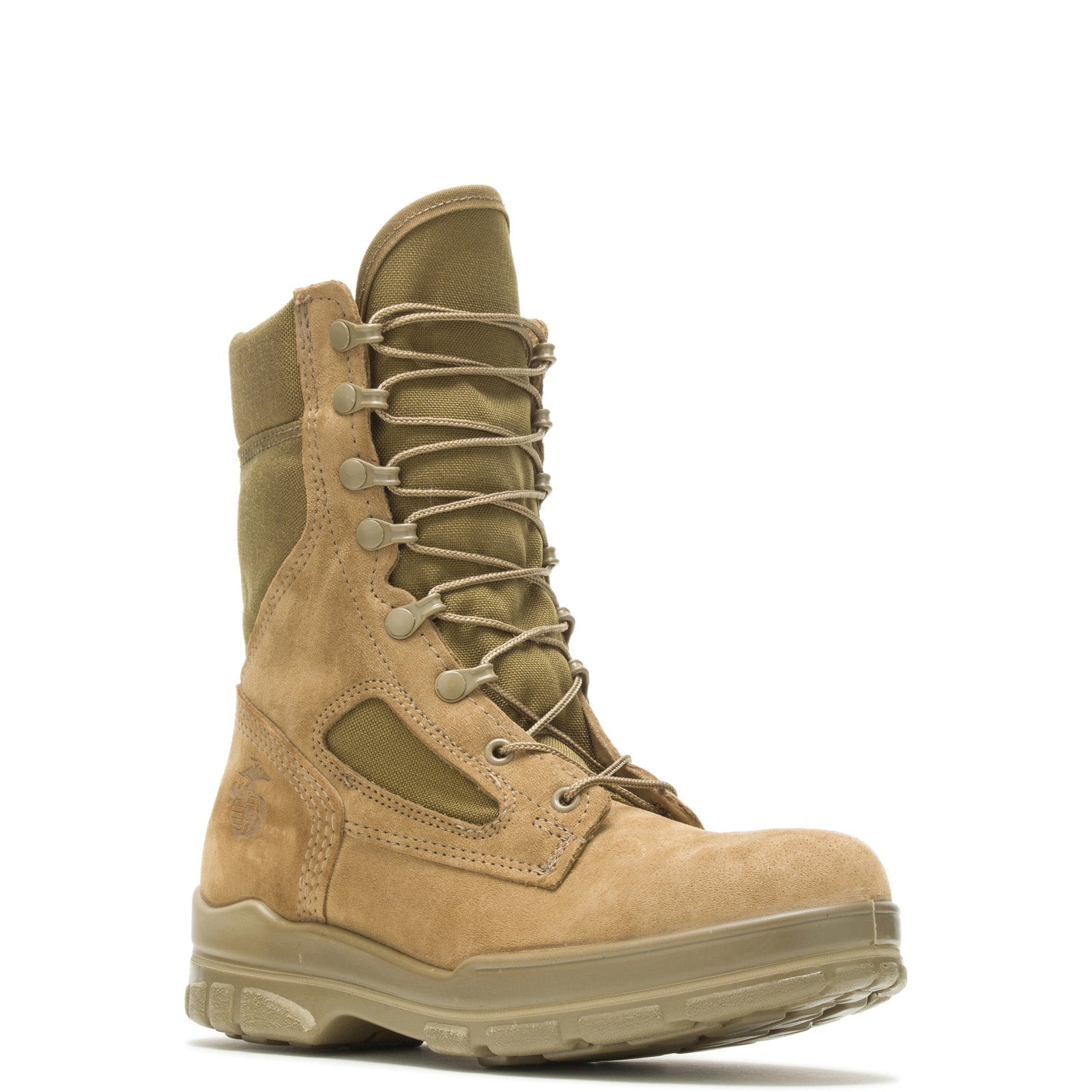 Bates Lites Hot Weather Garrison E57501 Womens Brown Wide Tactical Boots  レディース