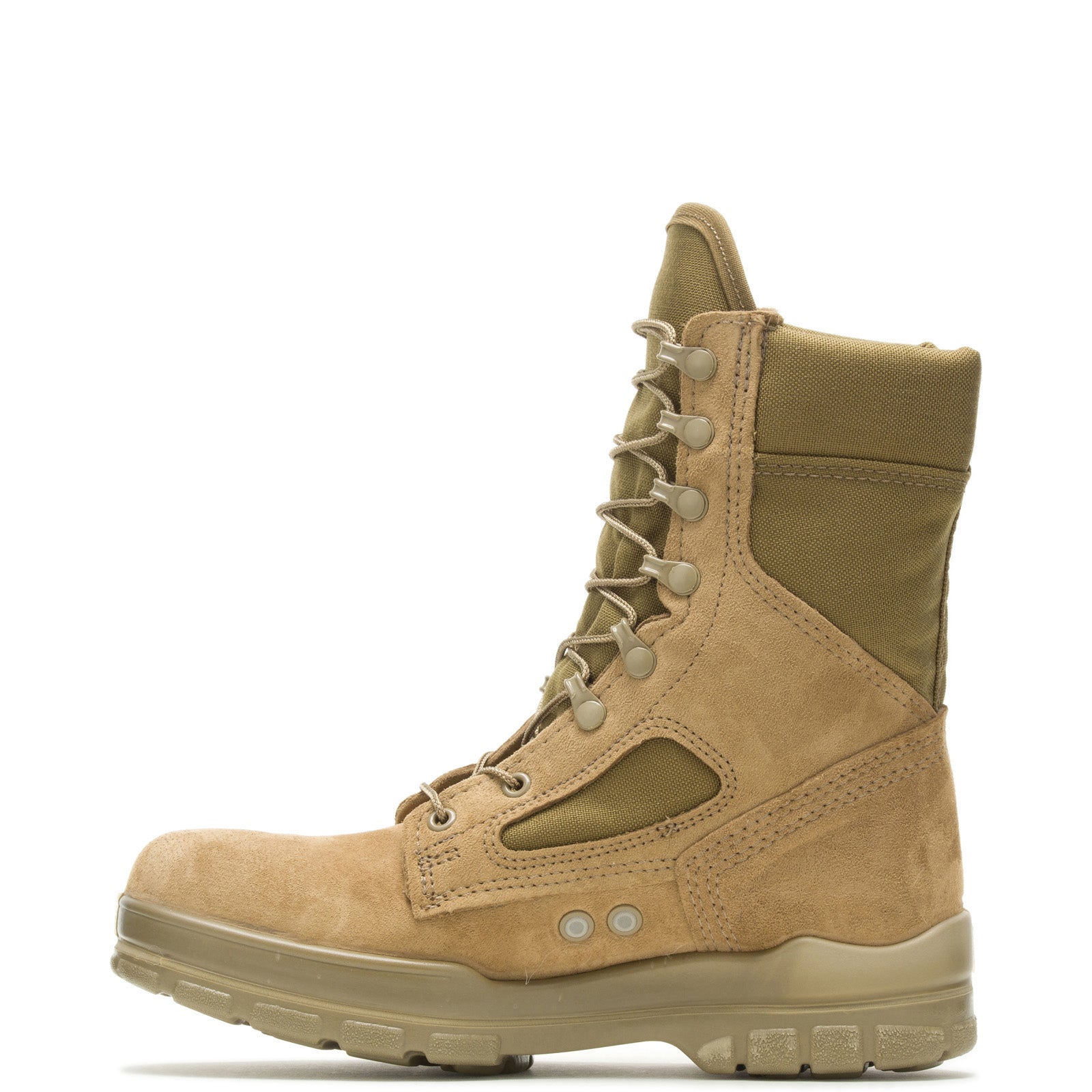 Bates Lites Hot Weather Garrison E57501 Womens Brown Wide Tactical Boots  レディース