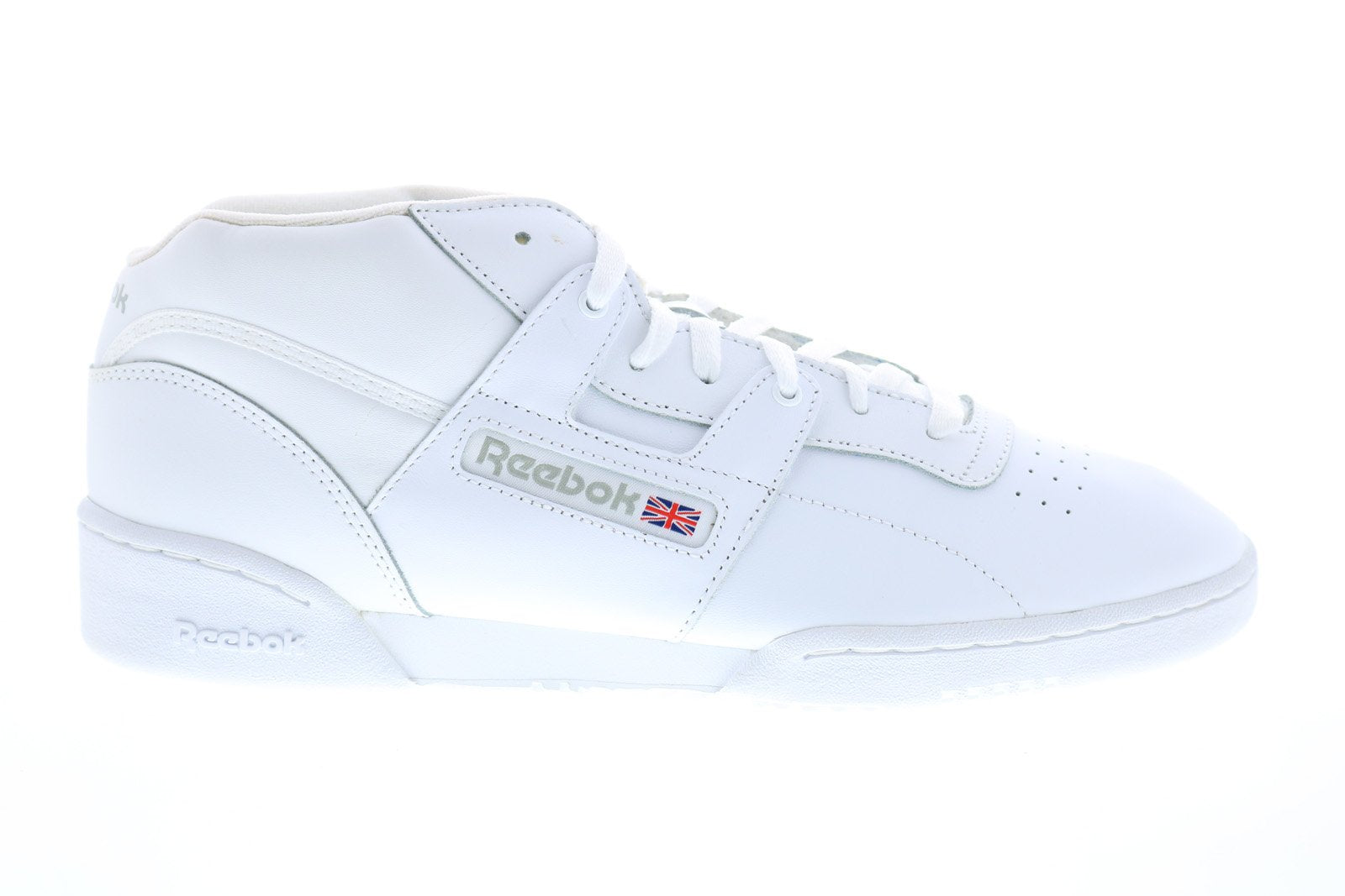 Metafor mover Fryse Reebok Workout Mid DV4576 Mens White Lace Up Lifestyle Sneakers Shoes -  Ruze Shoes