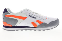 Reebok Classic Harman Run LTCL DV8145 Mens White Leather Low Top Sneakers Shoes