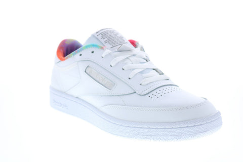 Reebok Club C 85 FX4771 Mens White Synthetic Lifestyle Sneakers Shoes