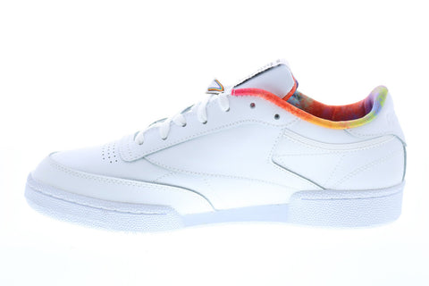 Reebok Club C 85 FX4771 Mens White Synthetic Lifestyle Sneakers Shoes