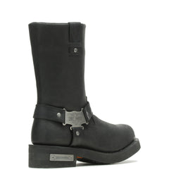 Harley-Davidson Charlesfort D96149 Mens Black Leather Motorcycle Boots