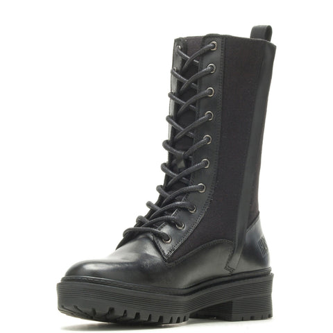 Harley-Davidson Valene 9" D84779 Womens Black Leather Motorcycle Boots