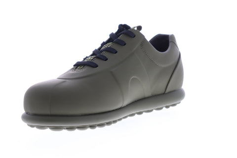 Camper Pelotas K100473-003 Mens Gray Leather Lace Up Low Top Sneakers Shoes