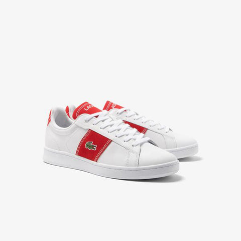 Lacoste Carnaby Pro CGR 2232 SMA Mens White Lifestyle Sneakers Shoes