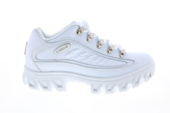 Lugz Dot.Com 2.0 MDOT2L-100 Mens White Leather Lifestyle Sneakers Shoes