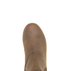 Wolverine Karlin Chelsea W080087 Mens Brown Wide Leather Lace Up Work Boots