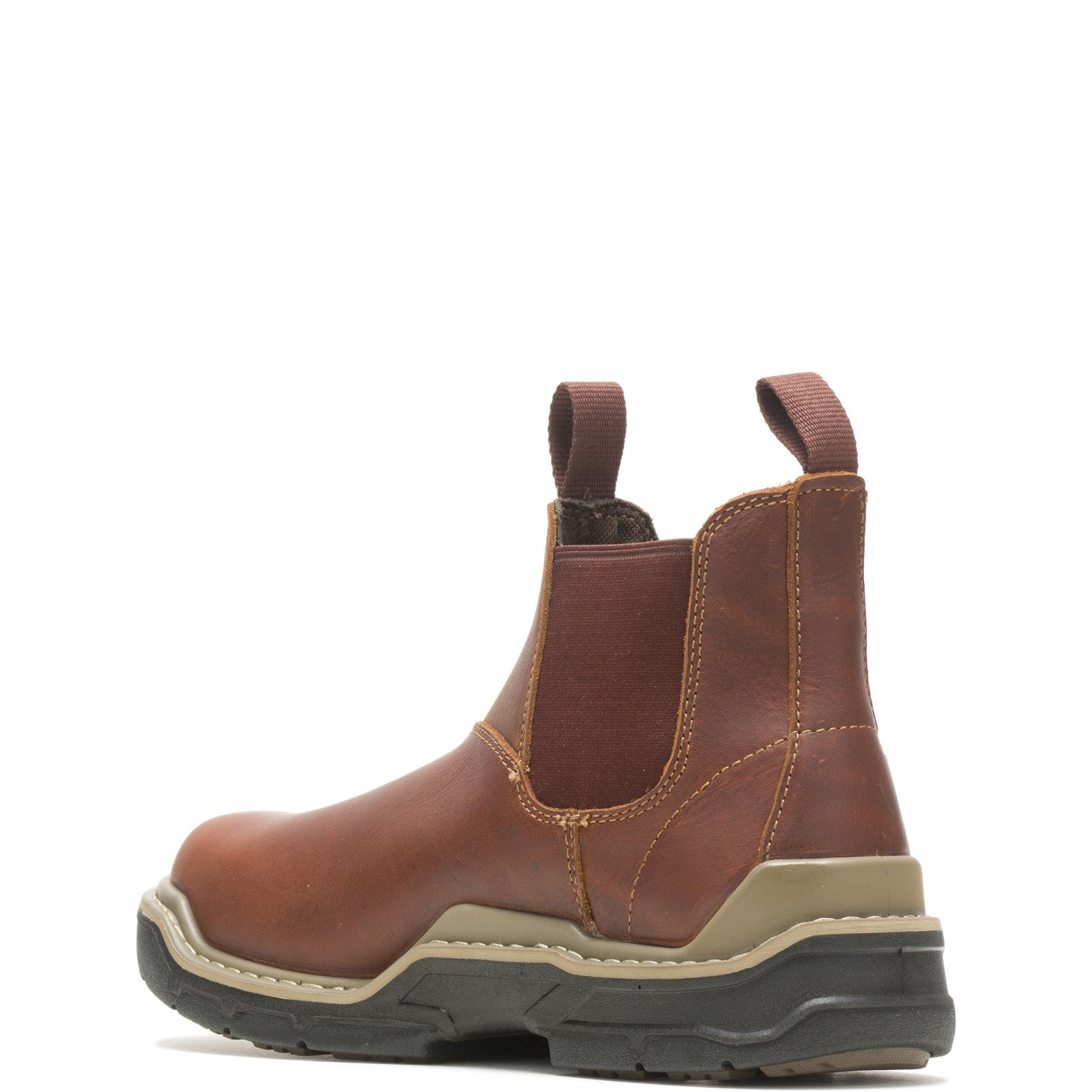 Wolverine Raider DuraShocks Romeo W210116 Mens Brown Leather Work Boot Ruze Shoes