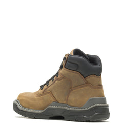 Wolverine Raider DuraShocks WP CarbonMax 6" Mens Brown Work Boots