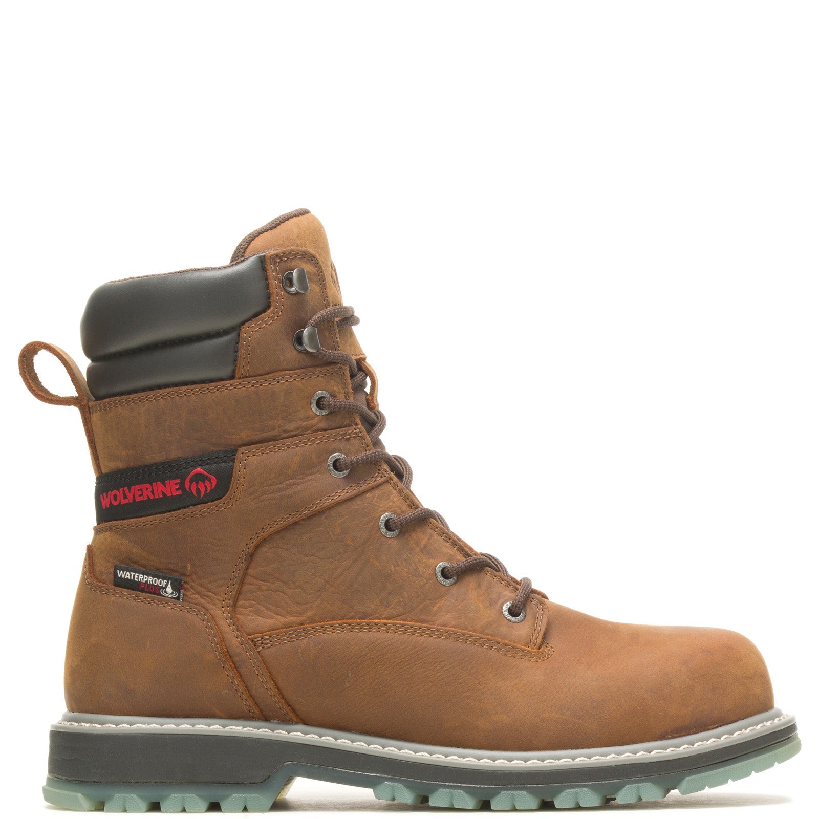 Wolverine Floorhand LX Waterproof Steel Toe 8 W231022 Mens Brown Work Ruze Shoes