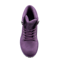 Lugz Mantle HI WMANTLHD 5116 Womens Purple Canvas Casual Dress Boots Ruze Shoes