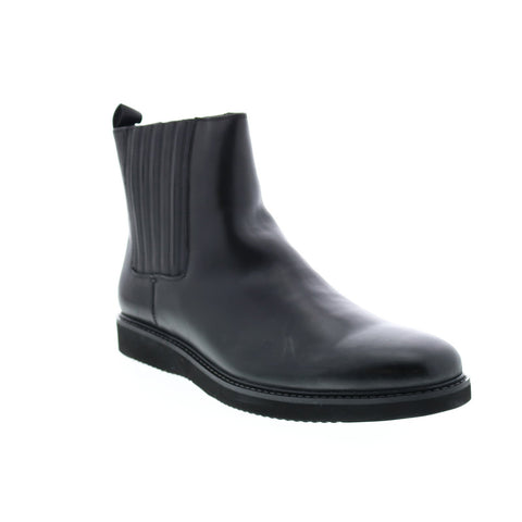 Zanzara Warlow ZZB1153 Mens Black Leather Chelsea Boots