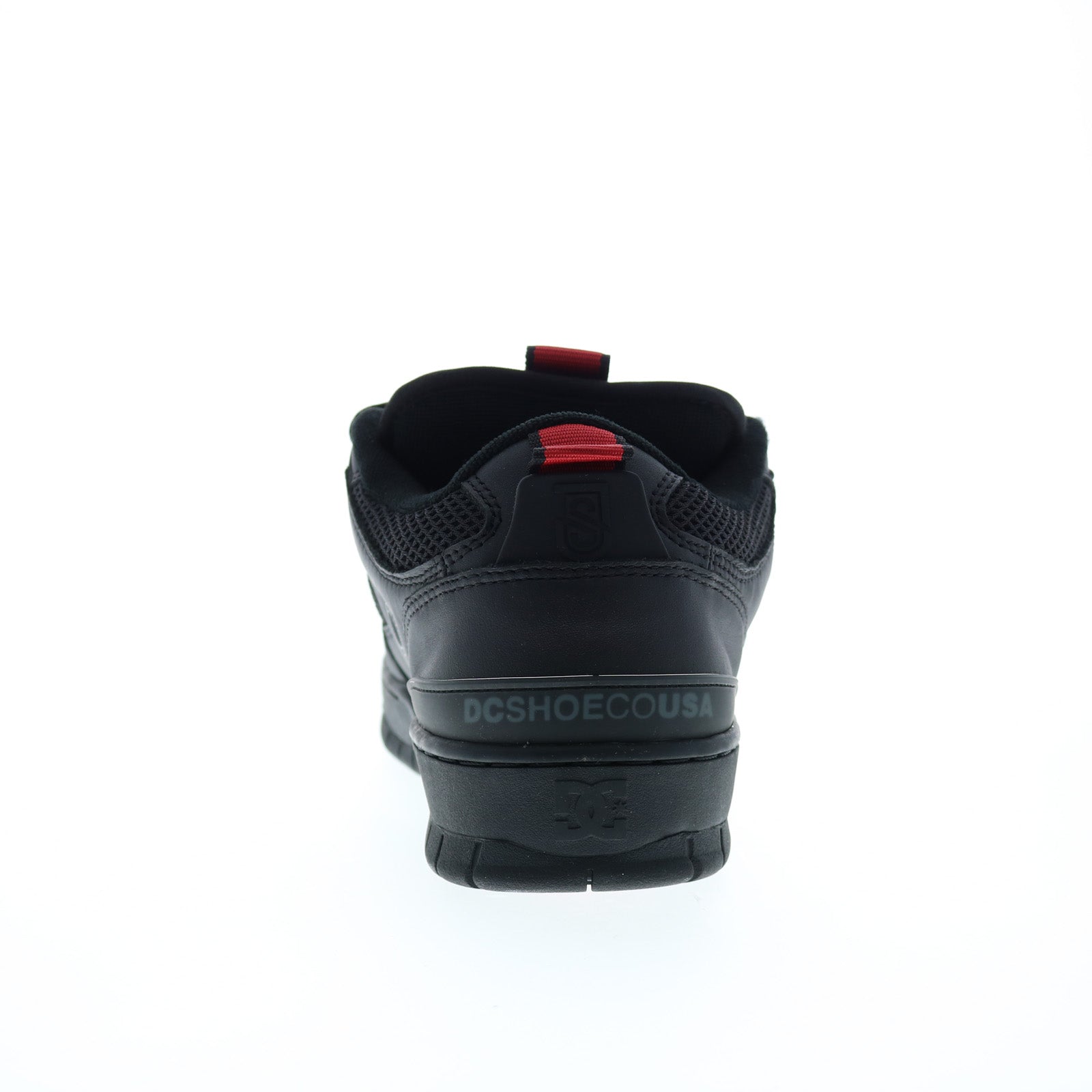 DC John Shanahan JS 1 ADYS100796-BLR Mens Black Leather Skate Sneakers -  Ruze Shoes