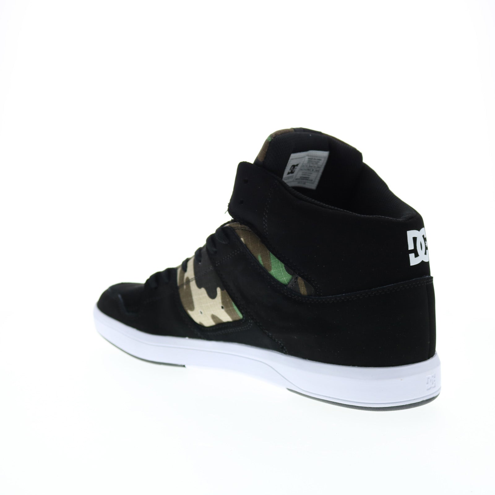 DC Cure Hi Top ADYS400072-BCM Mens Black Skate Inspired Sneakers