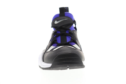 Nike Air Scream Lwp Mens Black Leather & Mesh Low Top Sneakers Shoes