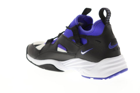 Nike Air Scream Lwp Mens Black Leather & Mesh Low Top Sneakers Shoes