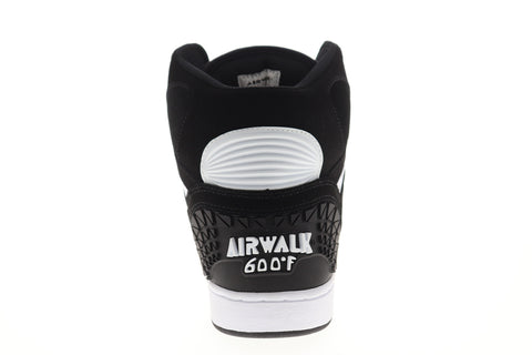 Airwalk Prototype 600 AW00226-002 Mens Black Suede Surf Skate Sneakers Shoes